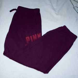 Pink Victoria's Secret Sweatpants